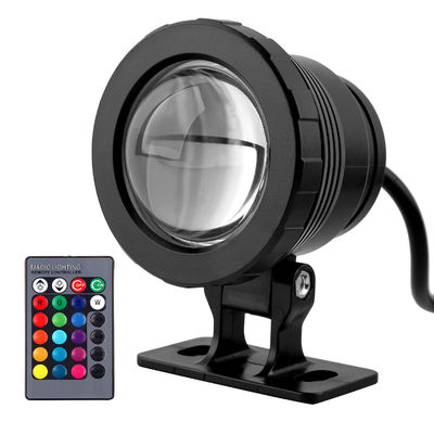 6500K RGB Underwater Boat Lights 5W / 10W Marine Waterproof LED Lights