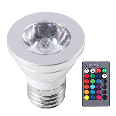 RGB Luzes LED de mudança de cor Lâmpadas de luz interna 280LM Fluxo luminoso